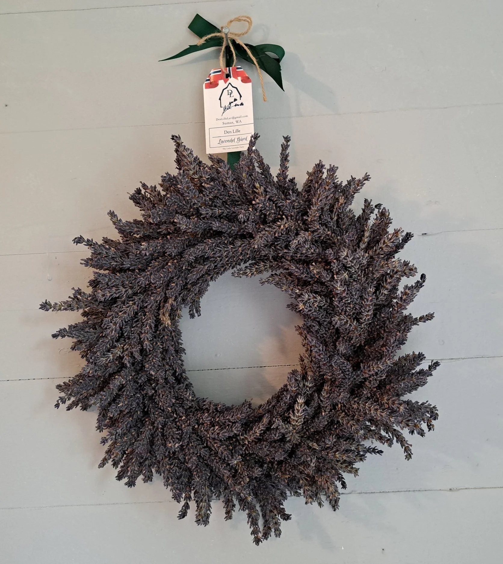 OUT OF STOCK 2024 Lavender Wreaths 12-inch Clearance — Den Lille